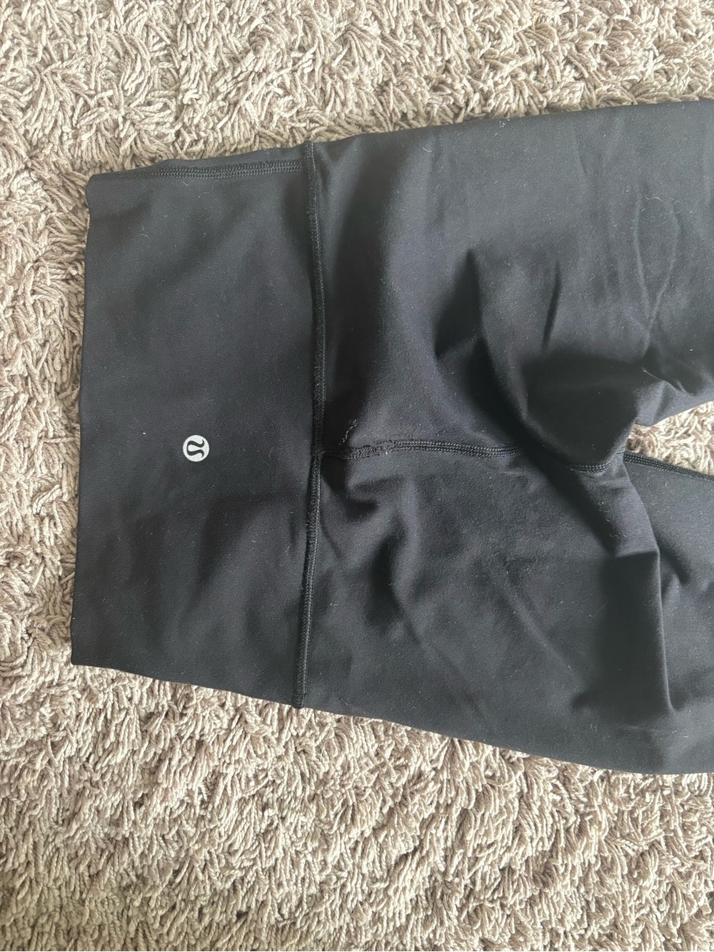 lululemon athletica High-Rise Leggings - black SIZE 2 - Picture 3 of 4
